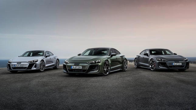 2025 Audi SE Tron GT, RS E Tron GT and RS Performance E Tron GT